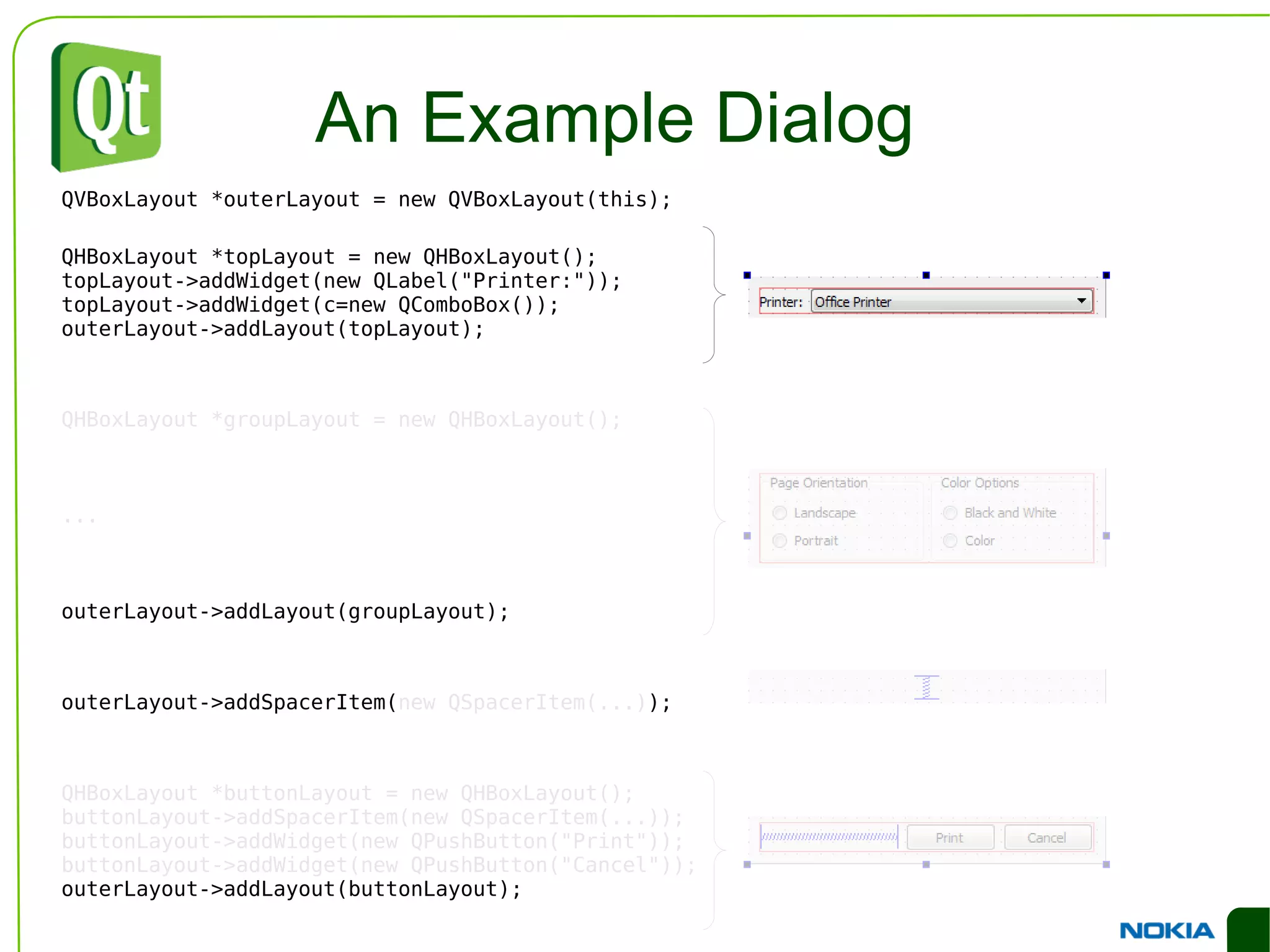 Emits signals for “notable” changes 