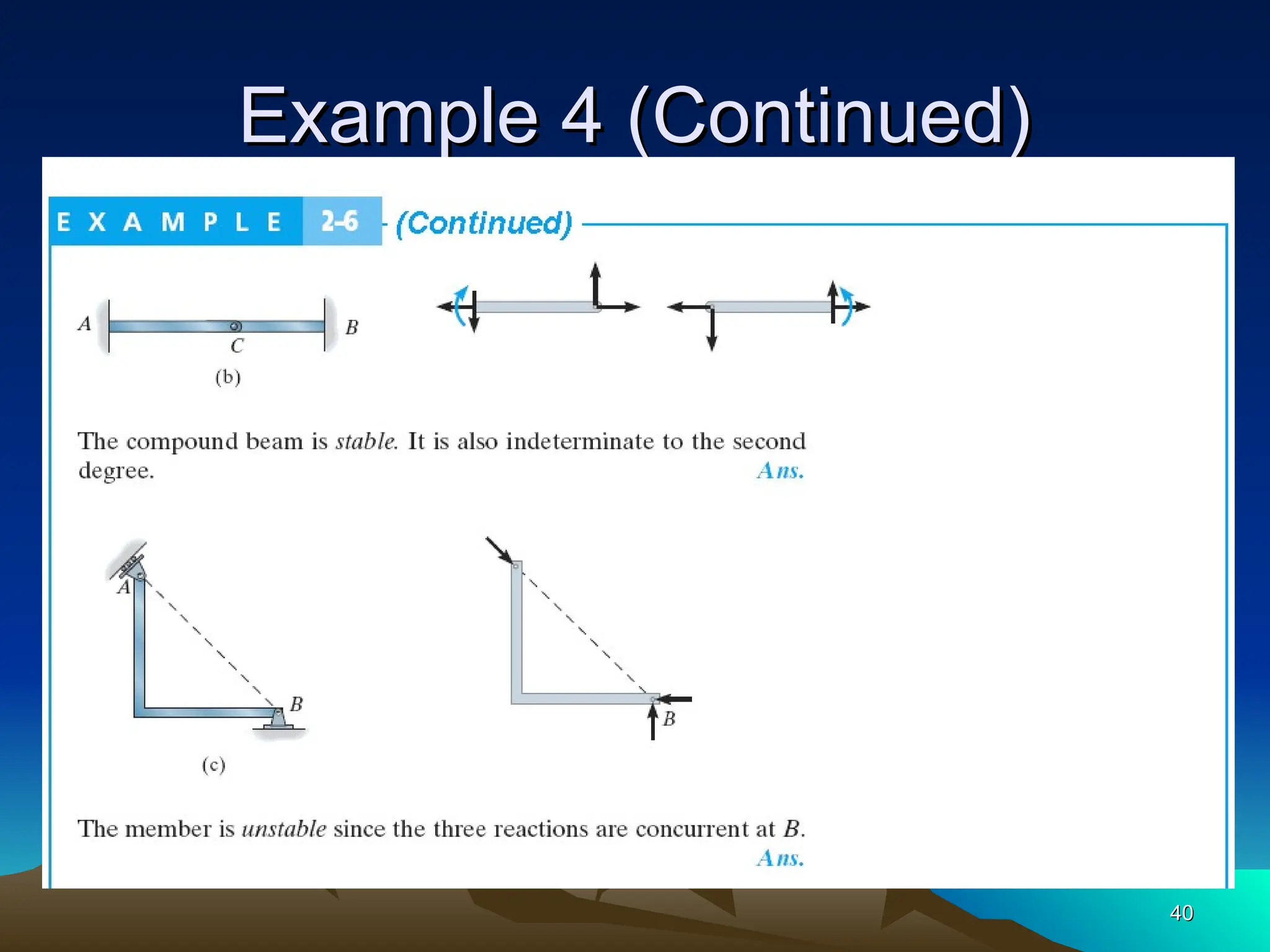 Example 4 (Continued)
Example 4 (Continued)
40
40
 