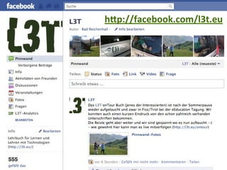  	
  	
  	
  	
  	
  	
  	
  	
  	
  	
  	
  hLp://facebook.com/l3t.eu
 