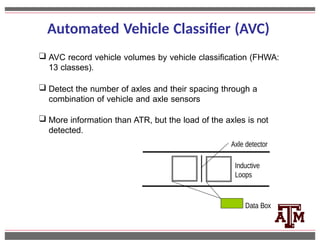 Fhwa Veh Class L3_Traffic Loading and Volume.pptx for engineering | PPTX