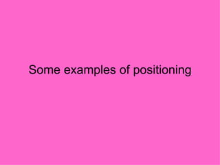 Positioning Problem Definition Marketing L4: Problems of Positioning | PPT