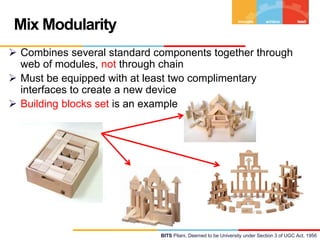 L4 2-2-types of modularity of prod archi | PPT