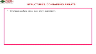 Comprehensive Guide to Arrays of Structures in C Programming | PPTX
