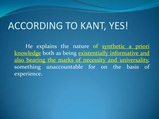 L4 Critique Of Pure Reason Pptx