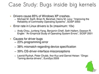 Windows Xp Microkernel Hints for L4 Microkernel | PDF
