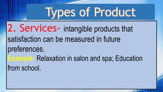 Intangible Service/product L4- Possible products and services that will meet the need.pptx