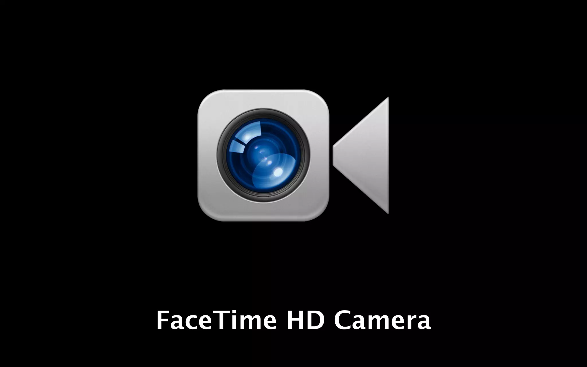 FaceTime HD Camera
 