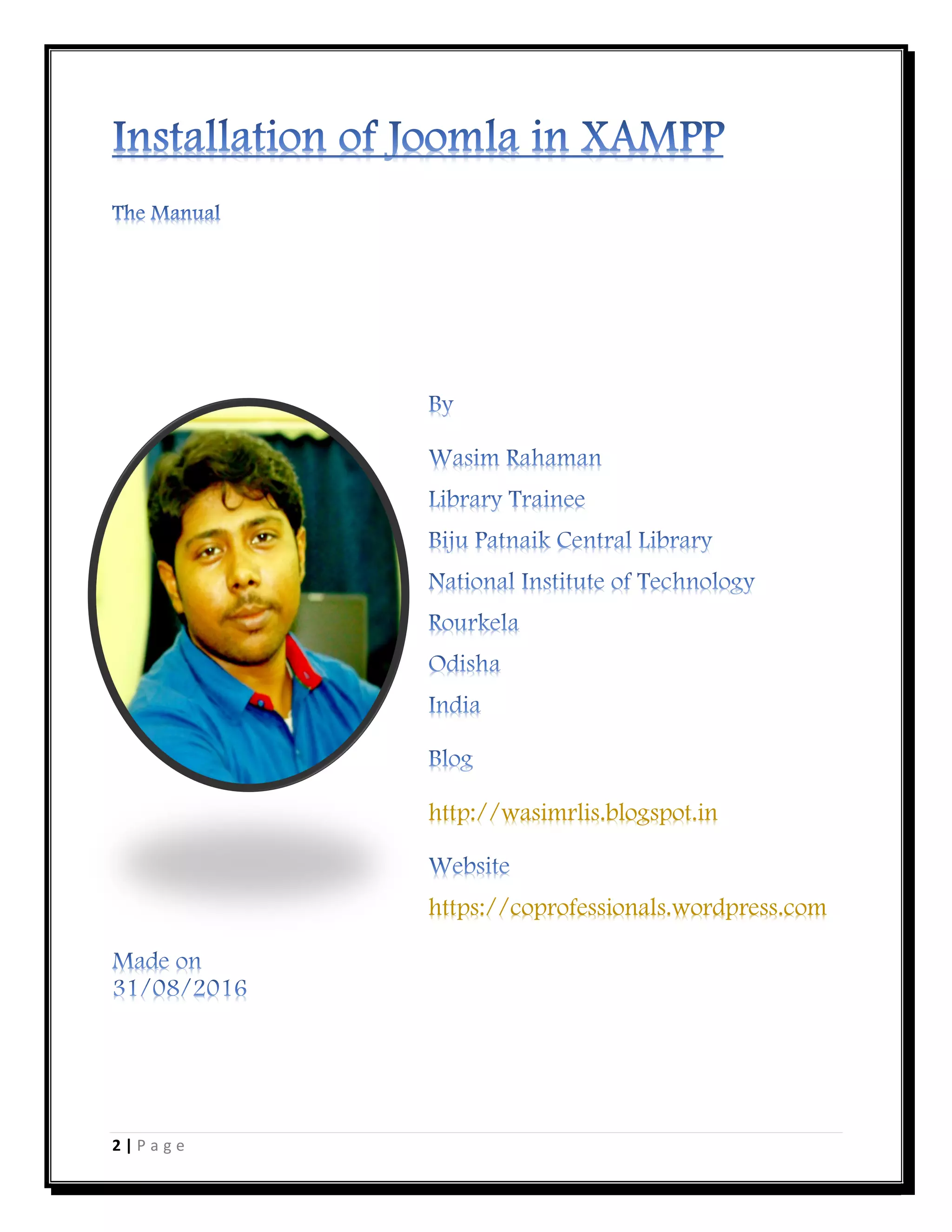 2 | P a g e
http://wasimrlis.blogspot.in
https://coprofessionals.wordpress.com
 