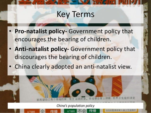 case study china anti natalist policies