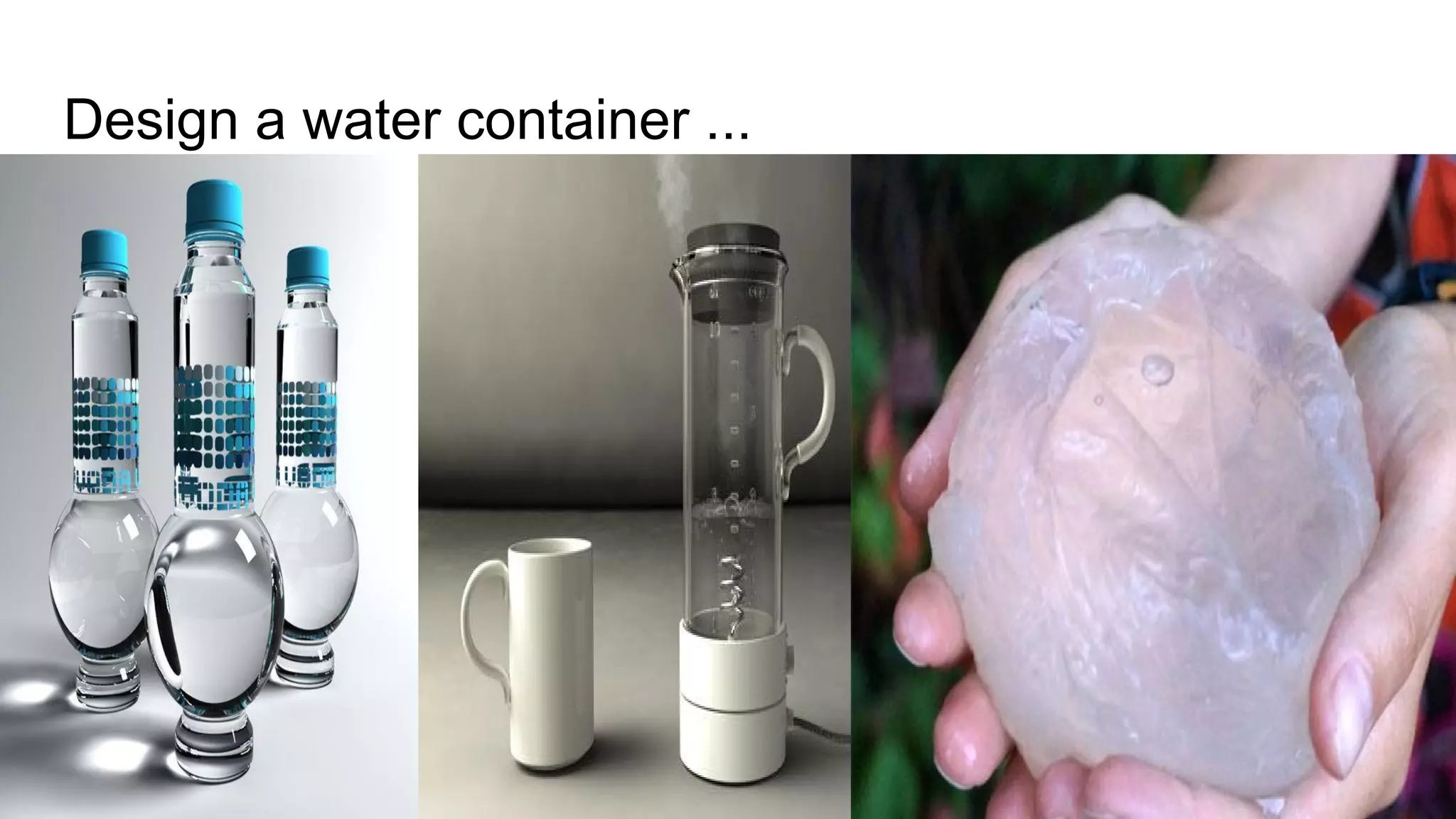 Project Management (CAPM) - The Framework
Mohammad Tawfik
#WikiCourses
http://WikiCourses.WikiSpaces.com
Design a water container ...
 