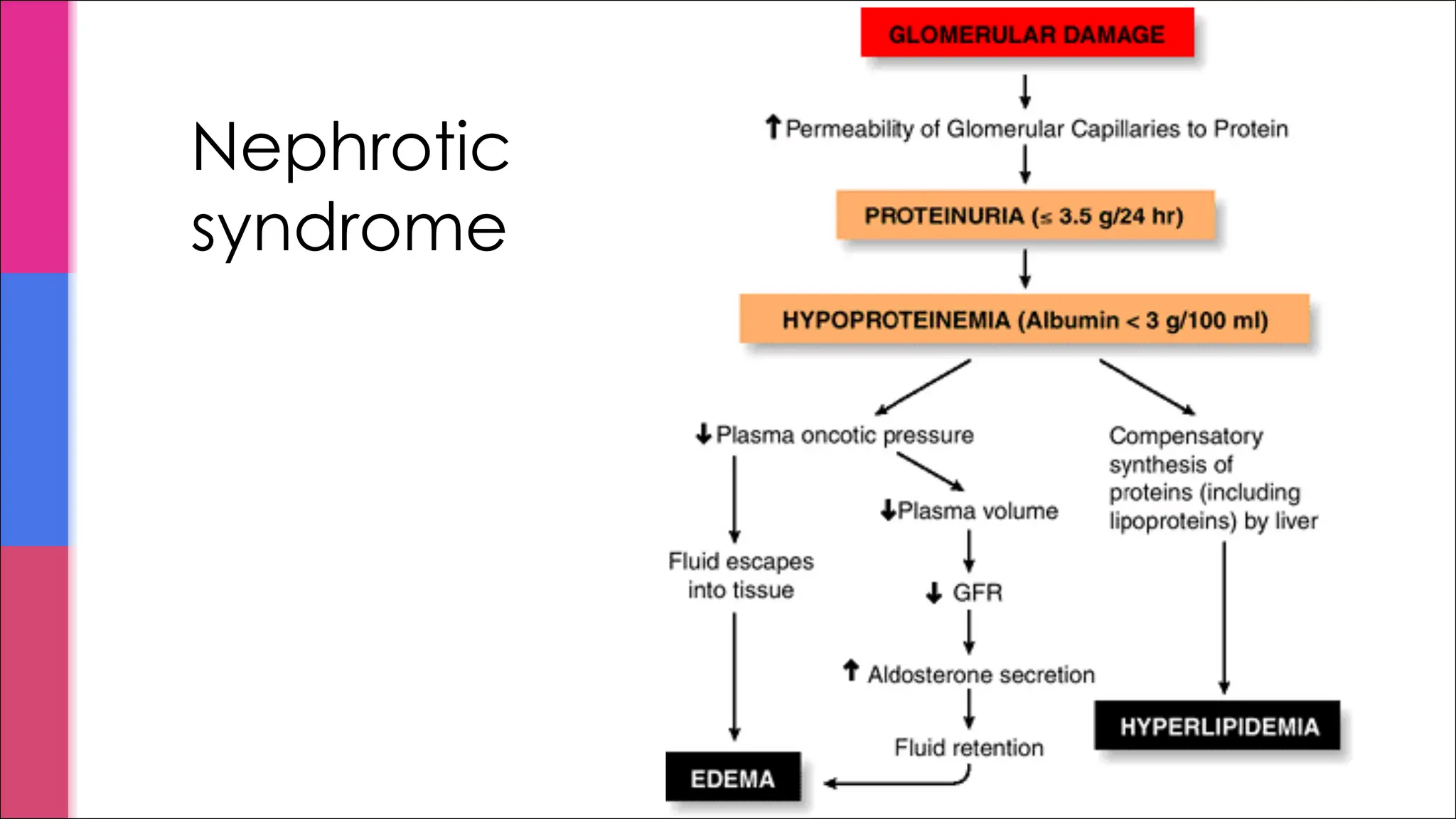 Nephrotic
syndrome
 