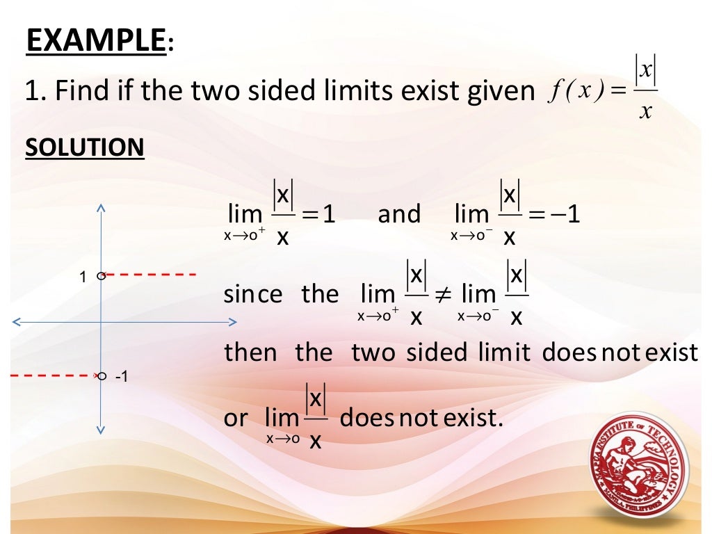 L4 One Sided Limits Limits At Infinity L4 one sided limits limits at infinity