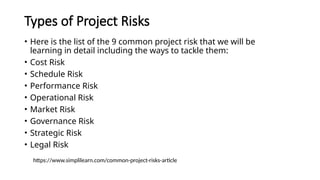 Software Project Management,Project risk evaluation.pptx