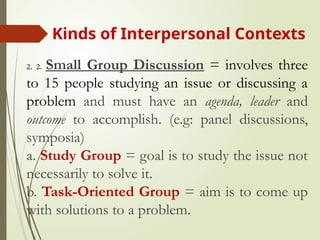 Understanding Speech Contexts and Styles for Effective Communication | PPTX