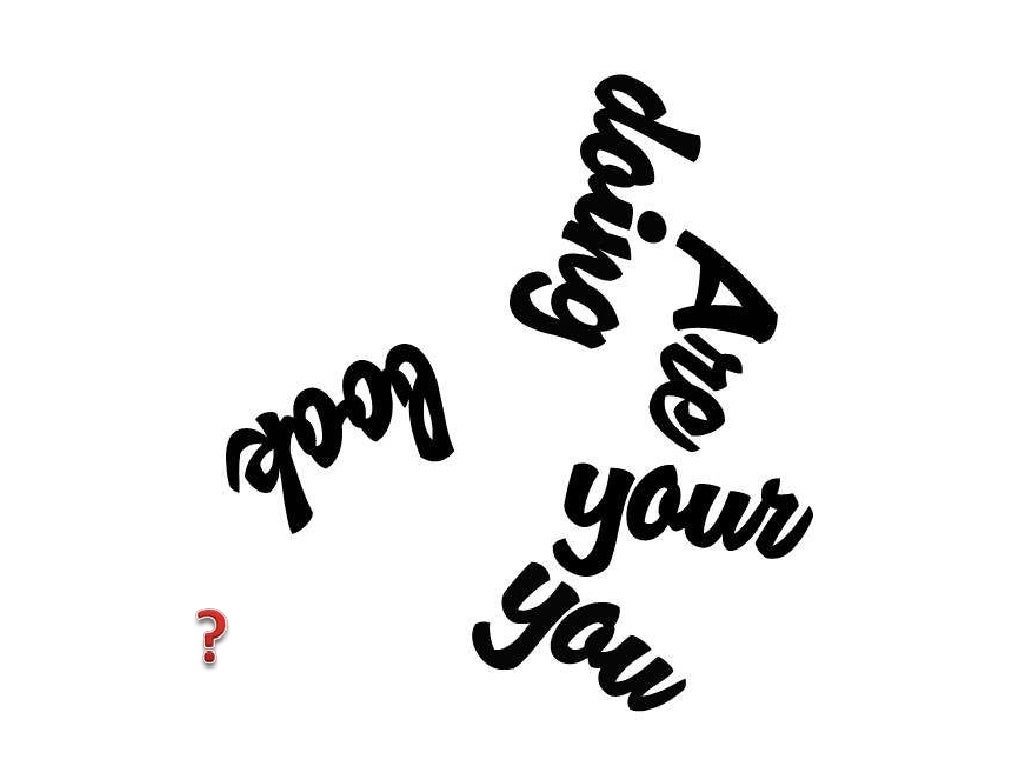 Questions Wordle