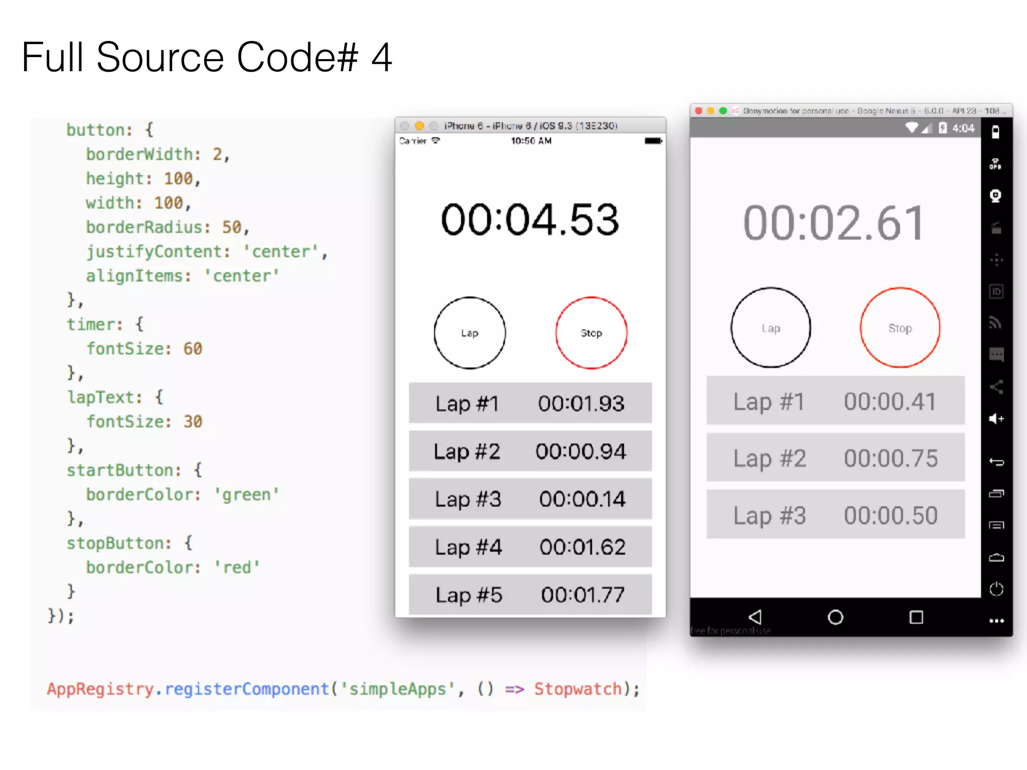 Full Source Code# 4
 