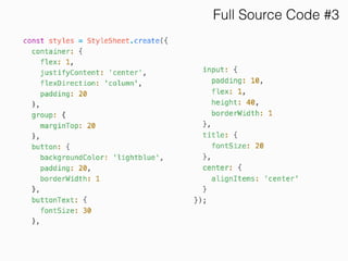 Full Source Code #3
 