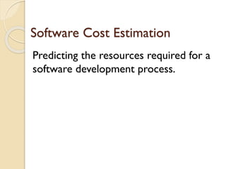 Lect-5: Work Breakdown Structure and Project Cost Estimation | PDF