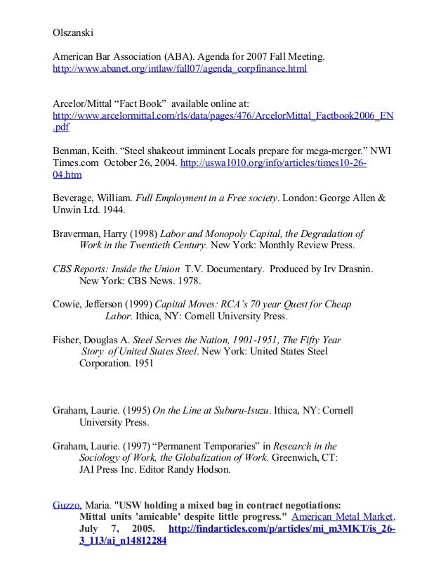 Steel research paper image