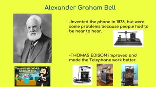 Thomas Graham Inventions Thomas Edison and his inventions CKLA VOCA | PPTX