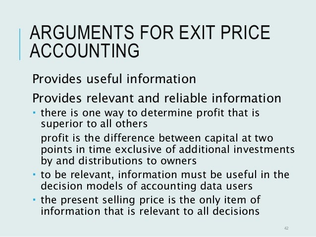 Accounting Measurement - 