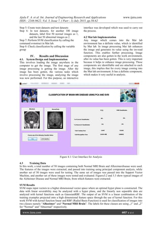 Classification of Abnormalities in Brain MRI Images Using PCA and SVM | PDF