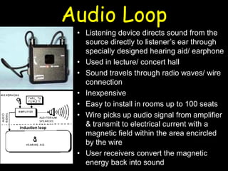 Loop Listener L5 deaf & hard of hearing | PDF