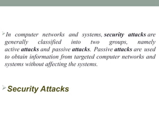 Comprehensive Overview of Computer System Security Attacks and Their ...