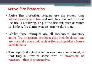 FIRE FIGHTING SYSTEM RES557 ESTATE MANAGEMENT | PPTX