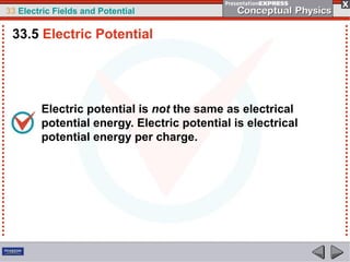 LESSON 5 PHYSICS ELECTRICAL POTENTIAL ENERGY | PDF