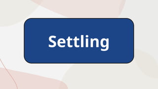 Settling
 