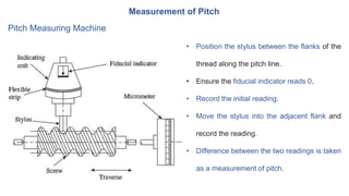 L5 measurement of screw thread | PPTX