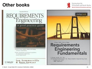 D. Monett – Europe Week 2015, University of Hertfordshire, Hatfield
Other books
82
 