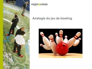 Analogie du jeu de bowling
 