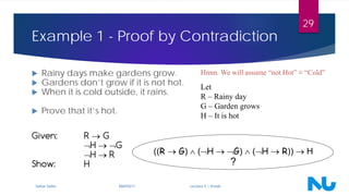 Discrete Mathematics: Lecture 5 - Proofs | PDF