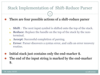 Comprehensive Guide to Bottom-Up and LR Parsing Techniques in Syntax ...
