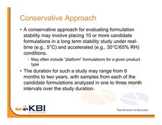 Accelerated Stability During Formulation Development of Early Stage ...