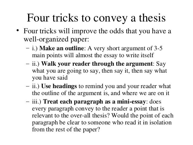 How to write term paper