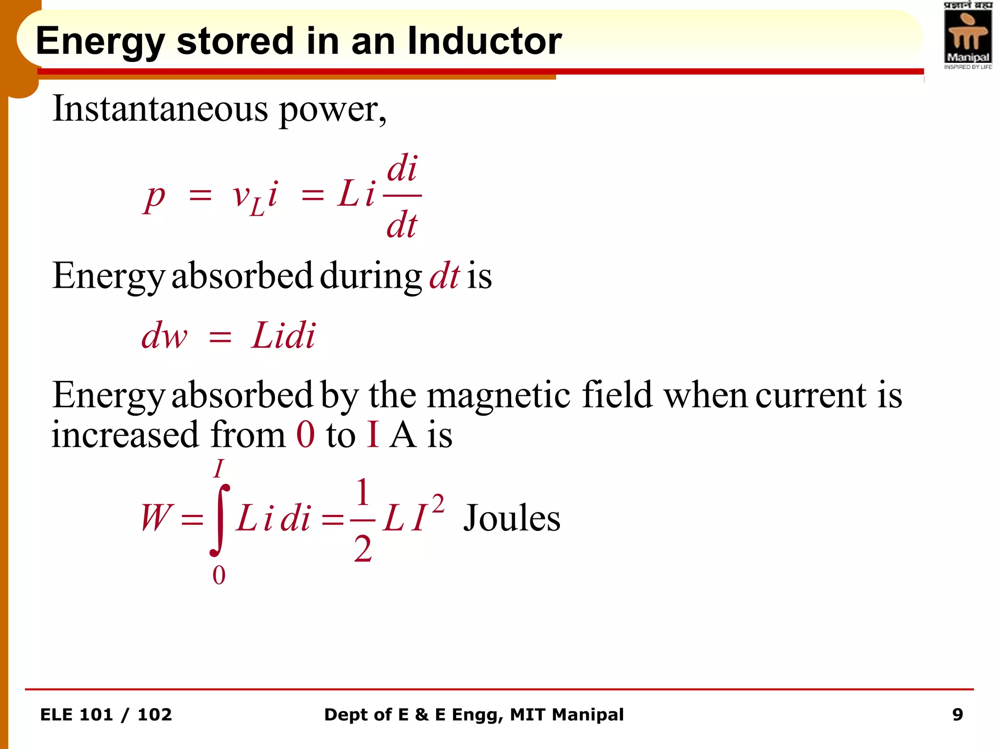 L6 inductor | PPT