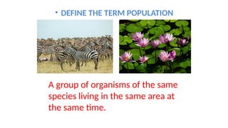Population Definition Science Example Biology-ecology-populatioPopulation.pptx