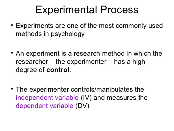 Hypothesis and IV and DV