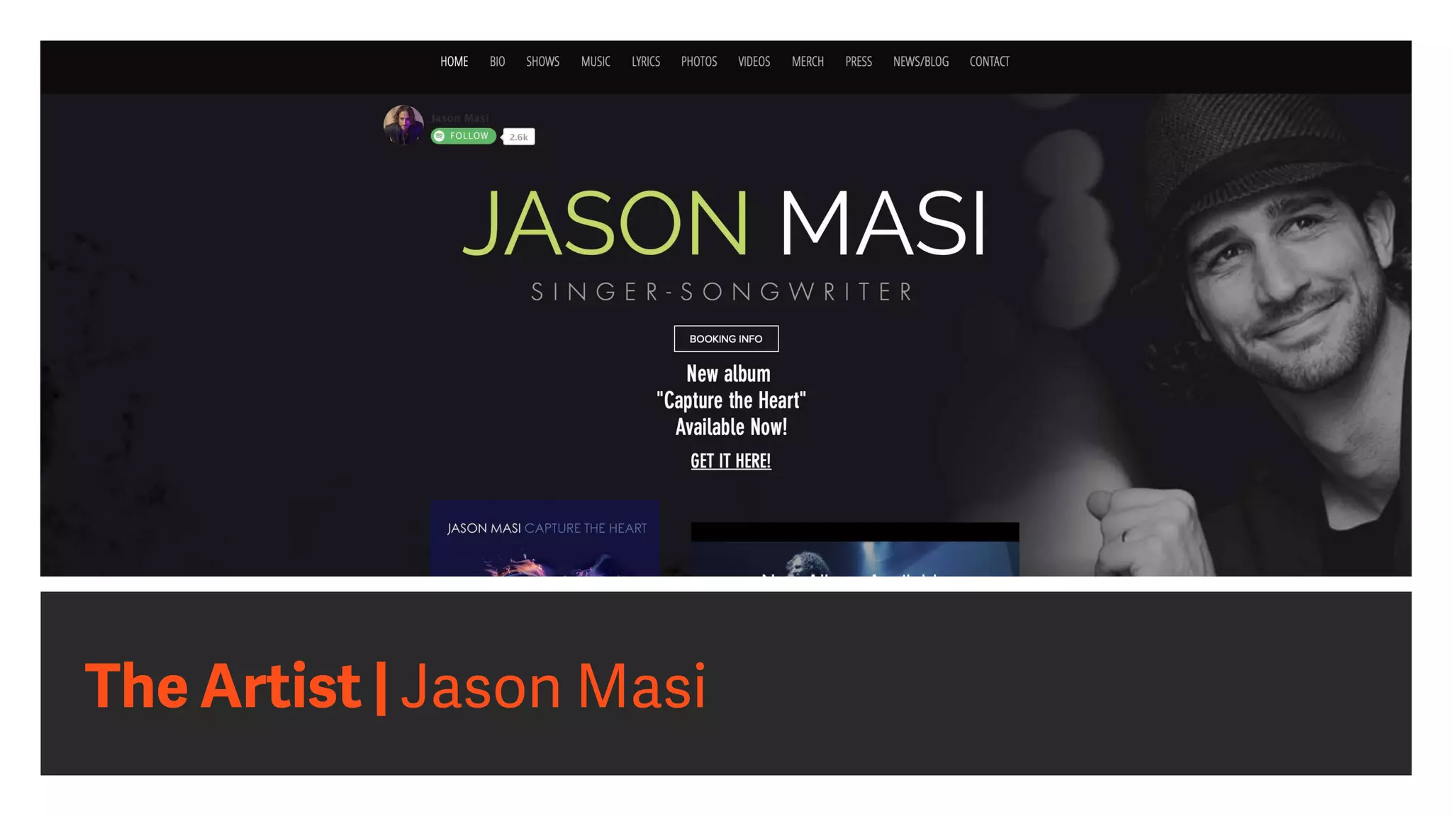 The Artist | Jason Masi
 