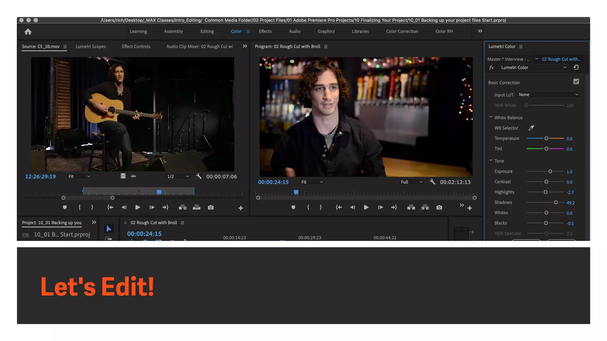 Let's Edit!
 