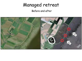 Managed retreat
Before and after
 