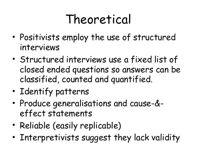 l6 interviews advantages of structured interviews