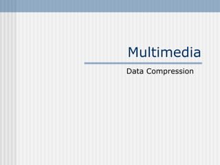 Multimedia data compression challenge and their solution | PPT