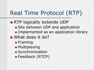 Udp Asyncronous Rtp Multimedia data compression challenge and their solution | PPTX