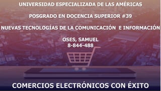 FABRIKAM
UNIVERSIDAD ESPECIALIZADA DE LAS AMÉRICAS
POSGRADO EN DOCENCIA SUPERIOR #39
NUEVAS TECNOLOGÍAS DE LA COMUNICACIÓN E INFORMACIÓN
OSES, SAMUEL
8-844-488
 