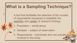 Lesson 6 Sampling Techniques practical research 2.pptx