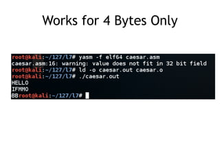 Works for 4 Bytes Only
 